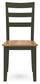 Silla auxiliar de comedor Gesthaven (2 piezas)