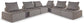 Asientos modulares para exterior Bree Zee de 8 piezas