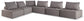 Asientos modulares para exterior Bree Zee de 6 piezas