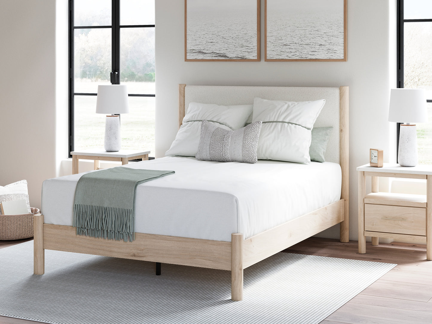 Cama tapizada Cadmori