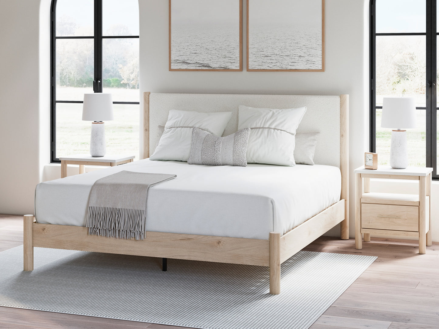 Cama tapizada Cadmori