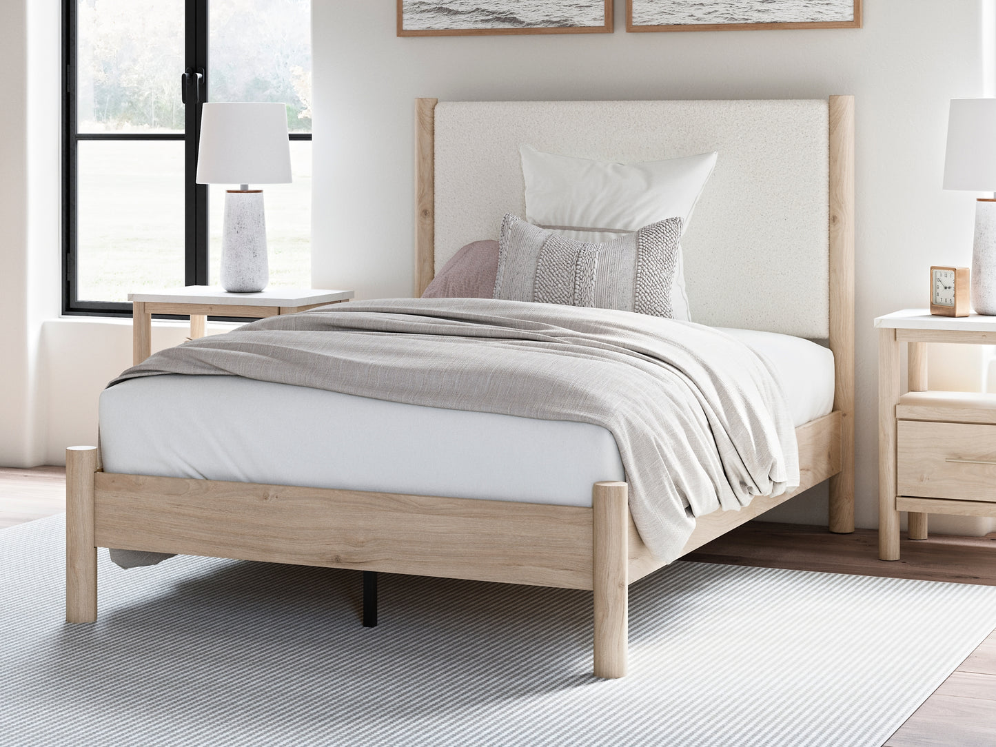 Cama tapizada Cadmori