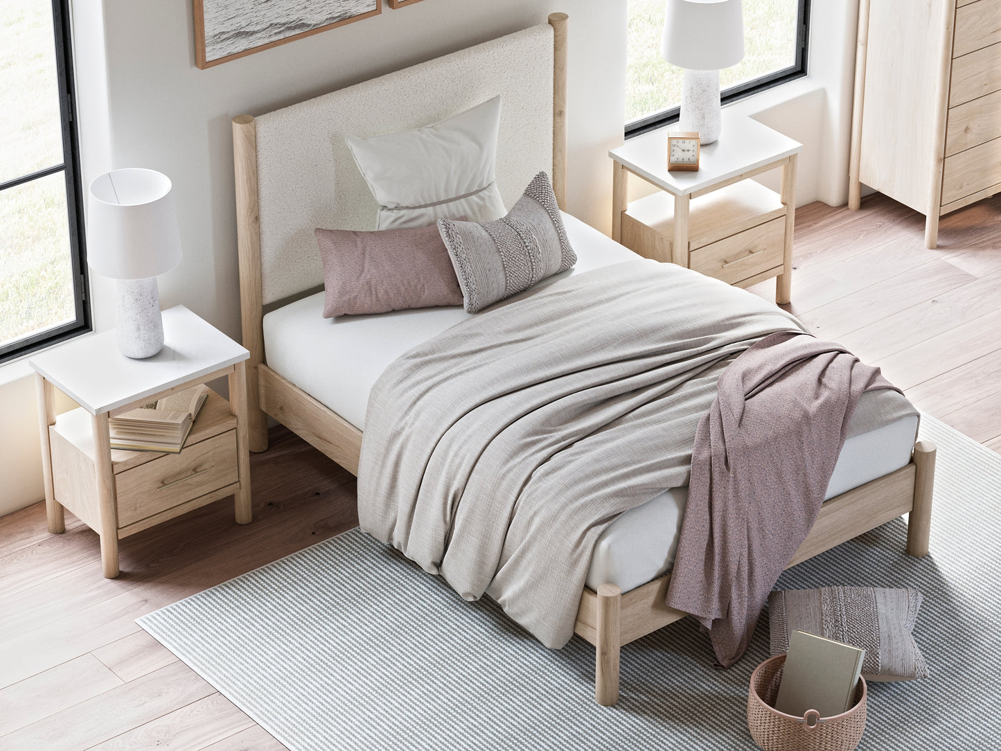 Cama tapizada Cadmori