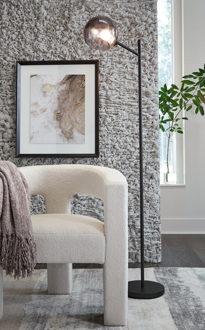 Lámpara de pie de metal Abanson (1 unidad)