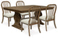 Mesa de comedor Sturlayne y 4 sillas