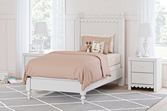 Cama con paneles Mollviney