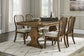 Mesa de comedor Sturlayne y 4 sillas