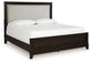 Cama tapizada con paneles Neymorton California