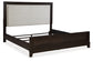 Cama tapizada con paneles Neymorton California