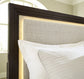 Cama tapizada con paneles Neymorton California