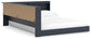 Cama con almacenaje y librería Simmenfort