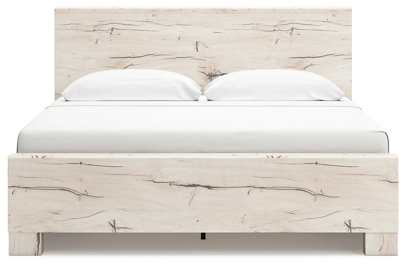 Cama con paneles Lawroy y almacenamiento