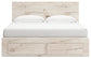Cama con almacenamiento y paneles Lawroy