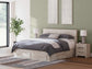 Cama con almacenamiento y paneles Lawroy