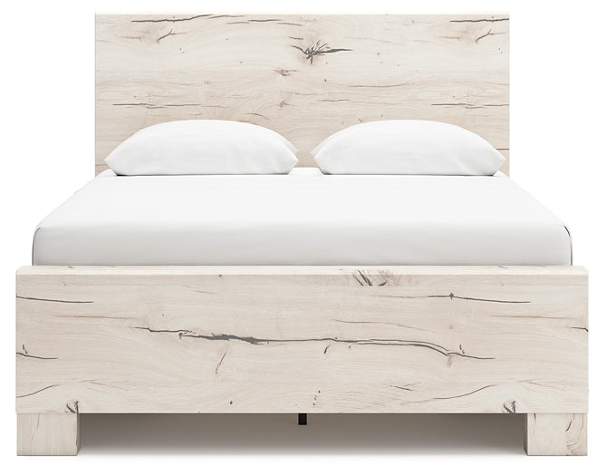 Cama con paneles Lawroy y almacenamiento