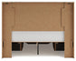 Cama con almacenamiento y paneles Lawroy