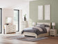 Cama con paneles Lawroy y almacenamiento