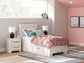 Cama con paneles Lawroy y almacenamiento