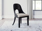 Escritorio de oficina en casa Rowanbeck con silla