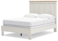 Cama con paneles Linnocreek y tocador con espejo