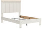 Cama con paneles Linnocreek y tocador con espejo