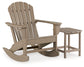 Silla de exterior Sundown Treasure con mesa auxiliar