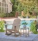 Silla de exterior Sundown Treasure con mesa auxiliar