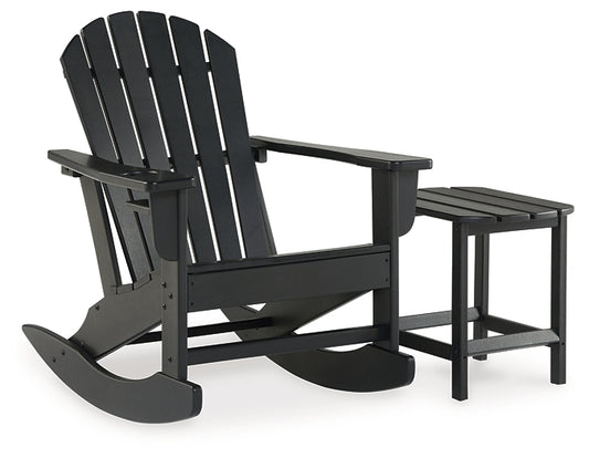 Silla de exterior Sundown Treasure con mesa auxiliar