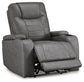 Sillón reclinable eléctrico Schooner Rocks con reposacabezas ajustable