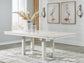 Mesa de comedor Robbinsdale y 6 sillas con almacenamiento