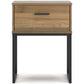 Deanlow  Panel Headboard With Dresser And Nightstand