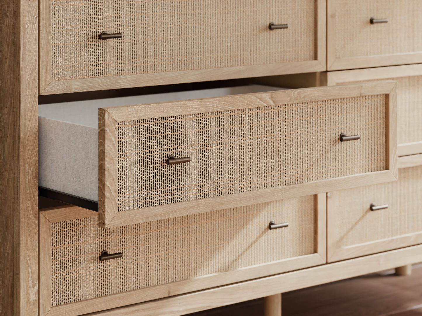 Cama con paneles Cielden, cómoda y cómoda con espejo