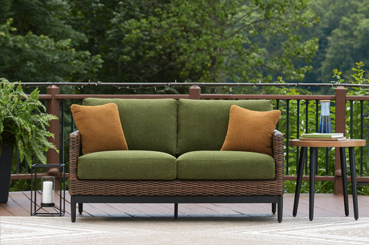 Horizon Hall Loveseat con cojín