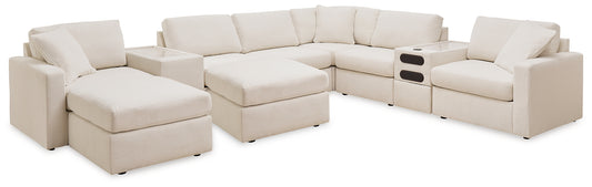 Seccional Modmax de 8 piezas con otomana