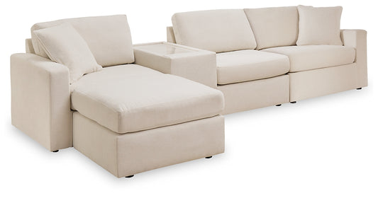 Seccional Modmax de 4 piezas con otomana
