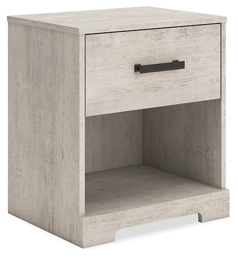 Mesita de noche de un cajón Shawburn