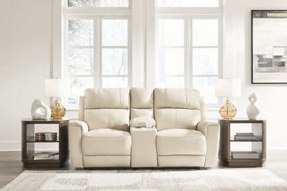 Loveseat Dahlmoore DBL REC PWR con consola