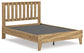 Cama Bermacy con plataforma, tocador y mesita de noche
