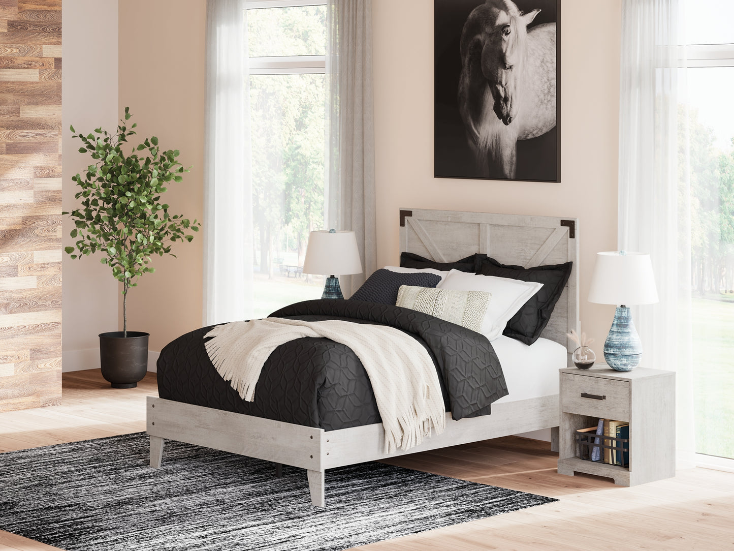 Cama de plataforma Shawburn