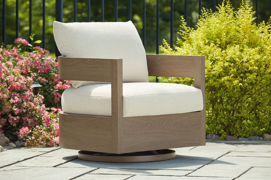 Sillón giratorio Serene Bay con cojín