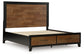 Cama con almacenamiento y paneles Kraeburn