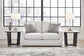 Sofá, loveseat, silla y otomana Maitelynn