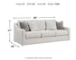 Sofá, loveseat, silla y otomana Maitelynn