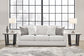 Sofá, loveseat, silla y otomana Maitelynn