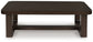 Mesa de cóctel rectangular Brecton