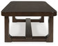 Mesa de cóctel rectangular Brecton