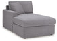 Chaise doble Modmax de 5 piezas con consolas de audio