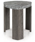 Mesa auxiliar triangular Surmour