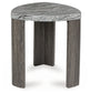 Mesa auxiliar triangular Surmour