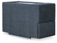 Seccional Modmax de 6 piezas con chaise longue y consola de almacenamiento